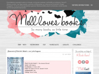melllovesbooks.blogspot.com Webseite Vorschau