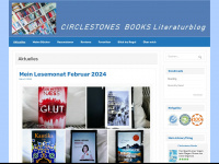 circlestonesbooks.blog Webseite Vorschau