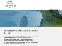 heitmann-kfz.de Webseite Vorschau
