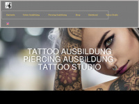 tattooausbildung.eu Webseite Vorschau