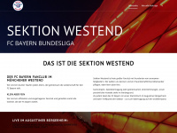 sektion-westend.de Webseite Vorschau