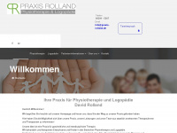praxis-rolland.de Webseite Vorschau