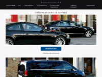 a1-chauffeur-service.ch Webseite Vorschau