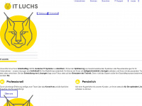 it-luchs.de Webseite Vorschau