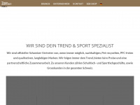 trendundsport.ch Webseite Vorschau