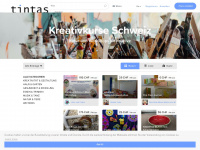 tintas.ch Webseite Vorschau
