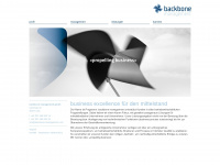 backbone-management.com Webseite Vorschau