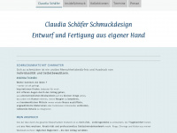claudia-schaefer-schmuck.de Webseite Vorschau