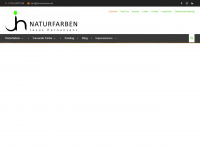 naturfarben-finsterwalde.de Webseite Vorschau