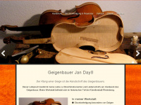 geigenbau-dayss.de Webseite Vorschau