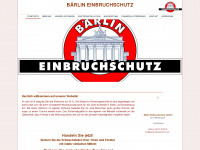 baerlin-einbruchschutz.com Webseite Vorschau