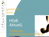 hfab.ch Webseite Vorschau