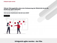 erfolgreichagilerwerden.de Webseite Vorschau