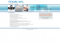 tvnkft.hu Webseite Vorschau