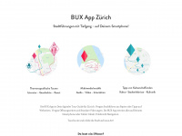 bux-app.ch Webseite Vorschau