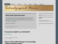 schachjugendhamm.wordpress.com Webseite Vorschau