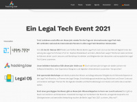 berlinlegal.tech Webseite Vorschau