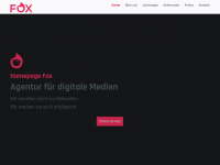 homepagefox.ch Webseite Vorschau