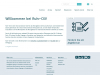 ruhr-cix.net Webseite Vorschau