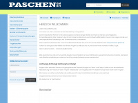 paschen-shop.de Webseite Vorschau