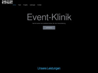 event-klinik.de Webseite Vorschau