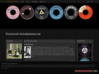 rocknroll-schallplatten.de Webseite Vorschau