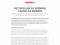 1svenska-casinon.eu Webseite Vorschau