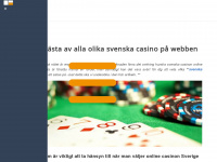 1svenska-casinon.org Webseite Vorschau