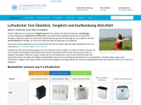 luftwaescher-test.com Webseite Vorschau