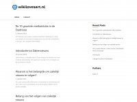 wikilovesart.nl Webseite Vorschau