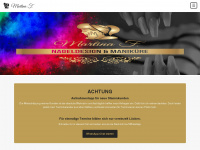 martina-f.com Webseite Vorschau