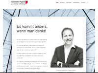 johannespaeck.com Webseite Vorschau