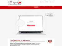 digital-qm.com Webseite Vorschau