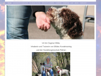 mildes-hundetraining.ch Webseite Vorschau