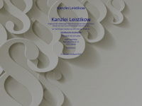 kanzlei-leistikow.de Webseite Vorschau