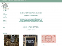 kunstreich-blumen.ch Webseite Vorschau