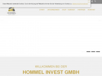 hommel-invest.de Webseite Vorschau