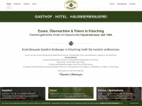 amberger-hotelgasthof.de Webseite Vorschau