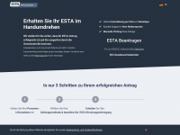 estaapplication.us Webseite Vorschau