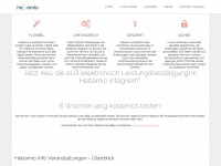 hebamio.de Webseite Vorschau