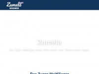zumela.ch Webseite Vorschau