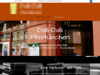dalli-dalli-pilsstuebchen.de Webseite Vorschau