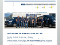 mbgastro.ch Webseite Vorschau