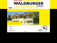 maler-waldburger.com Webseite Vorschau