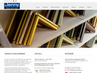 papeterie-jenny.ch Webseite Vorschau