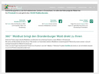 waldlust-brandenburg.de Webseite Vorschau