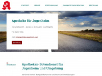 apotheke-in-jugenheim.de Webseite Vorschau