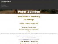 peterzbinden.ch Webseite Vorschau