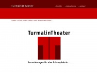 turmalintheater.de Webseite Vorschau