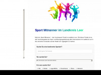 sport-mitnanner.de Webseite Vorschau